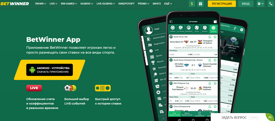 Registration BetWinner DE 5
