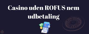 Oplev Spændingen med Online Casino Uden ROFUS Oplev Spændingen med Online Casino Uden ROFUS