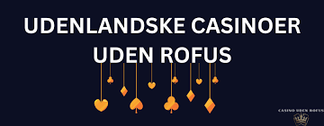 Udenlandske Casino Uden Casinoer En Ny Tidsalder for Spiloplevelser